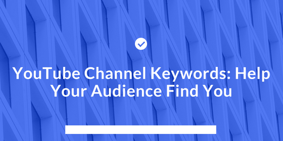 YouTube Channel Keywords